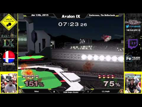 Avalon IX - Rebaz (Cpt. of Love) Vs LLL.Jeapie (Bloodfalcon) - SSBM Singles Bracket Winners R4