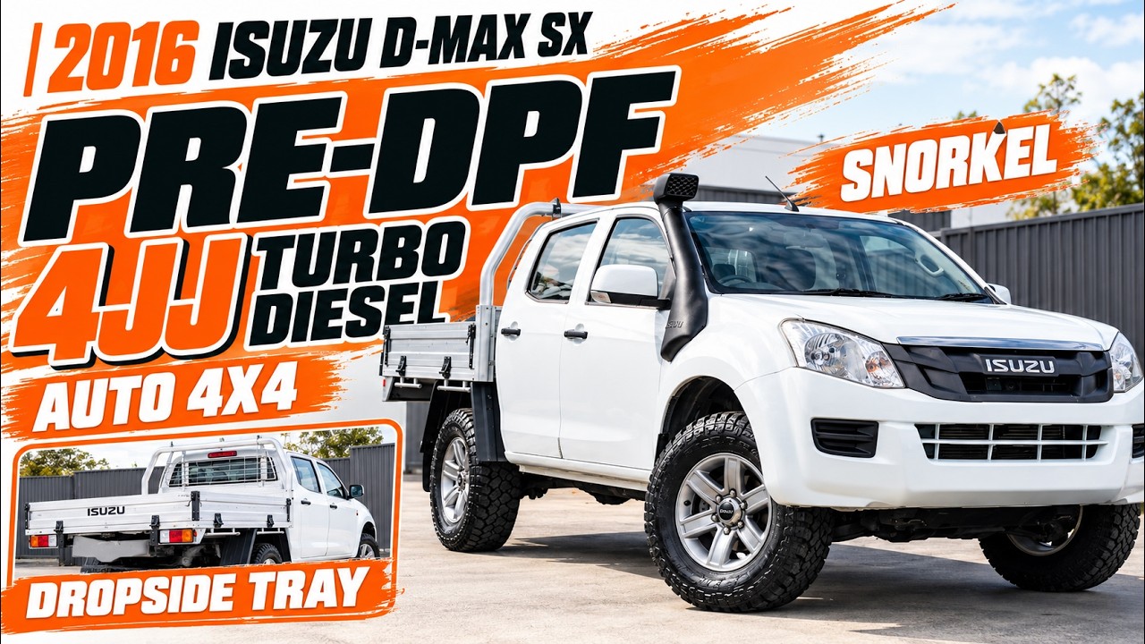 2016 Isuzu D-MAX SX DUAL CAB MY15.5 - video 1
