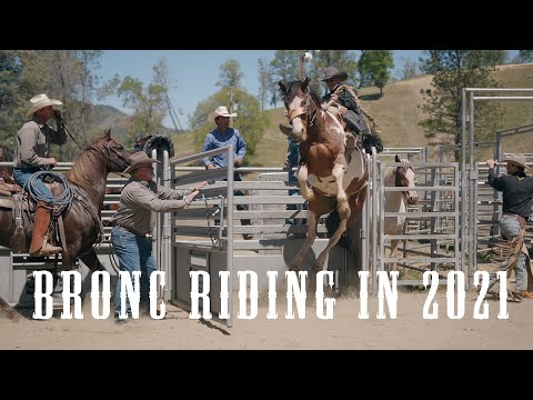 2021 Epic Bronc Riding Practice | Veater Ranch