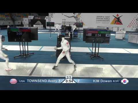 Cairo Worlds 2021 CME - L8 - Townsend USA v Kim DW KOR