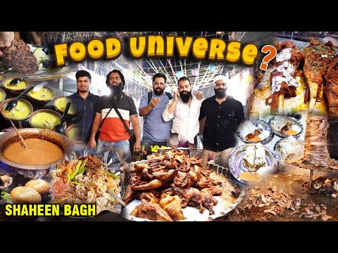SHAHEEN BAGH FOOD UNIVERSE ? LOTS OF ZAIKE IN 40 FOOTA ROAD | RAMADAN 2025 | SEHRI | FAIZ BABA