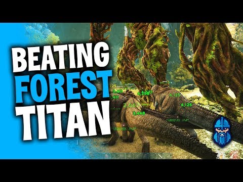 Forest Titan with gigas! - PVEing | Ark: Survival Evolved