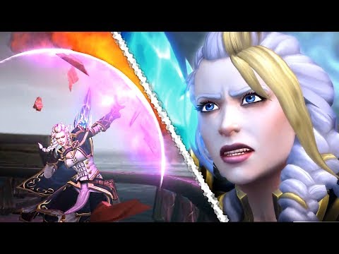 Battle of Dazar'alor Cinematics 🔥 Jaina's Siege, Rastakhan's Death, Lead up Dialogue and Cutscenes