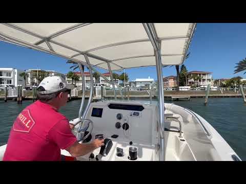 Ocean slip docking with wind and current.