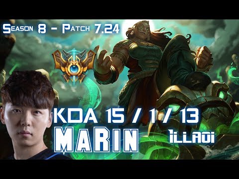 MaRin ILLAOI vs JAX Top - Patch 7.24 KR Ranked