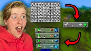 How To TRADE IRON For DIAMONDS In Minecraft (Part 14)