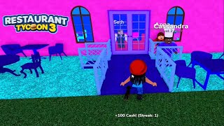 Checking Out The Thanksgiving And Rude Customer Update In Restaurant Tycoon 3