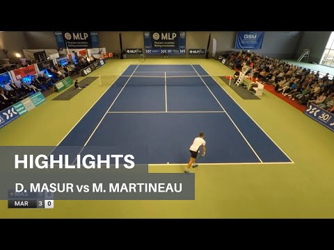 M25 Nussloch | Final Highlights | Daniel Masur vs Matteo Martineau | 29.01.2023