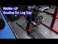 Lower Body Warm-Up Routine | 하체 웜업 루틴