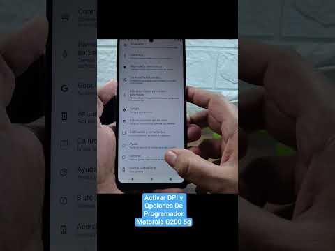 Enable DPI and USB Debugging on the Motorola G200 5G Android 12 #smartphone #tips #motorola