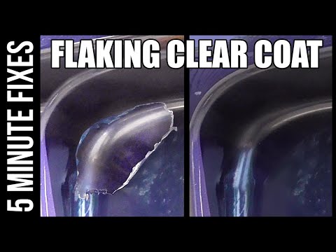 How To Repair Flaking Clear Coat & LACQUER PEEL | 5 minute fixes | Episode #10