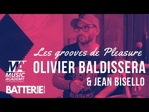 Olivier Baldissera & Jean Bisello - Les grooves de PLEASURE | Batterie Magazine #186