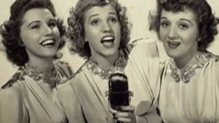 The Lonesome Road - The Andrews Sisters 1939