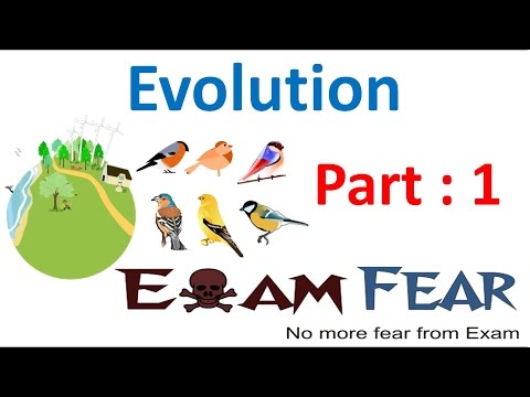 Biology Evolution part 1 (Introduction) class 12 XII