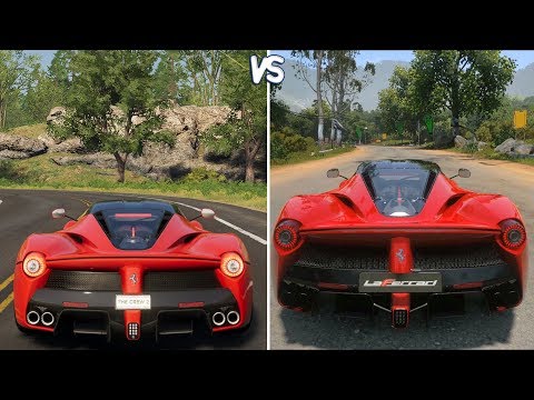The Crew 2 vs Driveclub - Ferrari LaFerrari Gameplay Comparison HD
