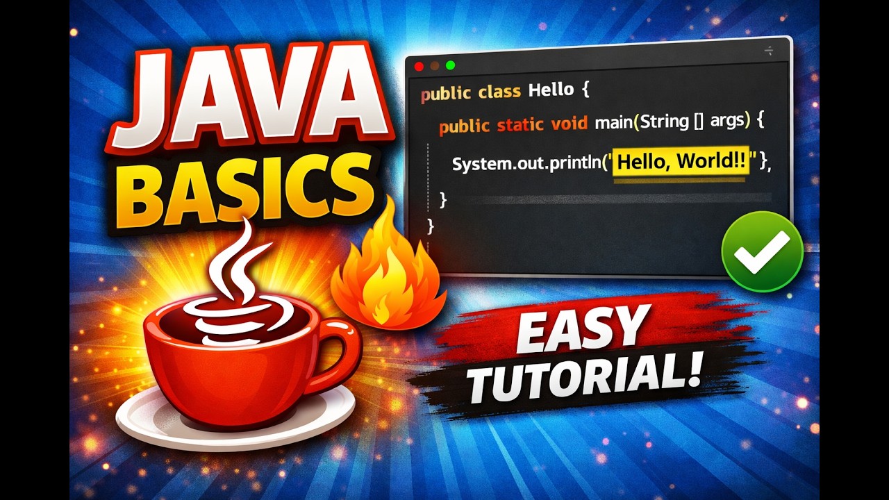 How to Write Your First Java Program (Easy Tutorial)