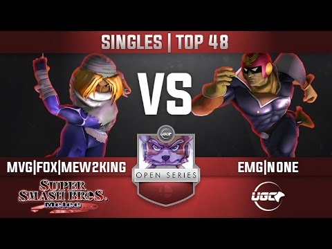 UGC Smash | MVG|FOX|Mew2King (Shiek) v EMG|N0NE (Falcon) - Singles Top 48