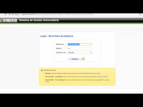 [TUTORIAL] Secretaria Acadêmica