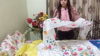 Hand painted suits collection || with price || @anushkacreationhandpainted7990