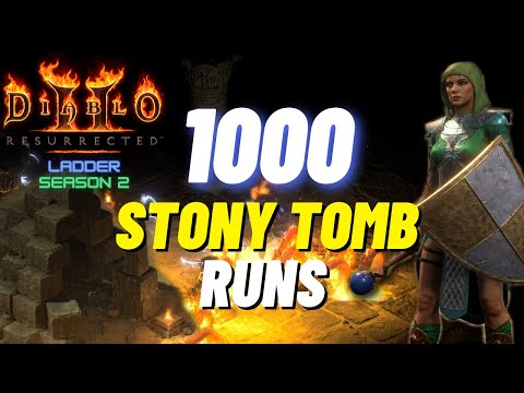 1000 Stony Tomb Runs Season 2 of Ladder - D2R Loot Highlight