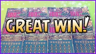 GREAT WIN!! $240 SESSION! 100X THE CASH! - Florida Lottery Scratchers
