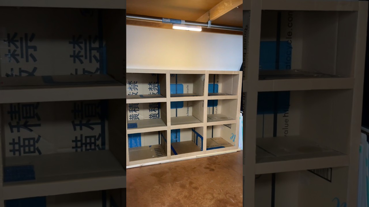 Cardboard multipurpose self