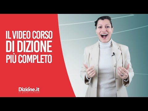 Corso di Dizione Online: il video corso più completo in Italia