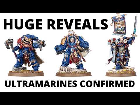 BIG Warhammer 40K Reveals - New Space Marine Honour Guard, Cato Sicarius + Marneus Calgar