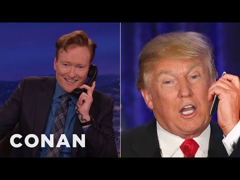 Donald Trump's Post-Iowa Call To Conan | CONAN on TBS