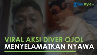 Viral Kisah Heroik Driver Ojol Selamatkan Nyawa Pelanggan yang Terkapar, Akui Sempat Dengar Teriakan