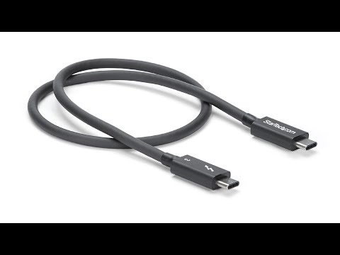 StarTech Thunderbolt 3 40 Gbps USB-C Cable (19.7 Inch)