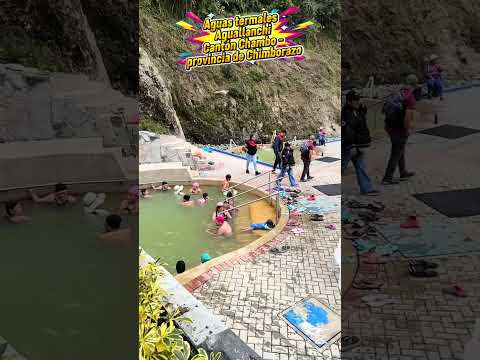 Aguas termales Aguallanchi en el cantón Chambo. Las conocías ? Sino te invito a visitarlas