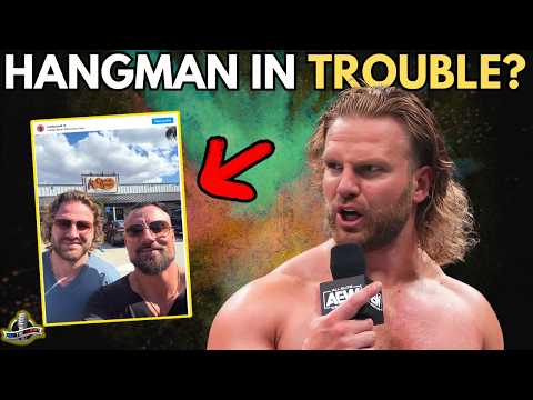 UH OH! Adam "Hangman" Page Is In Trouble With The AEW SICKOS?