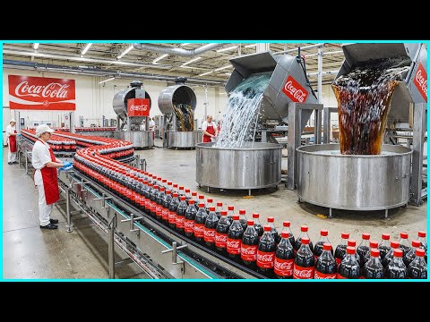 How Coca-Cola Is Made in the Factory | Inside the Bottling Line