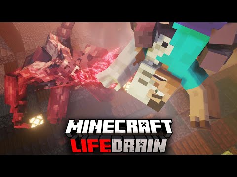 LIFEDRAIN a near IMPOSSIBLE Horror Mode in Hardcore Minecraft... Here's What Happened