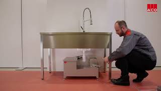 ACO zsírcsapdához negyedéves karbantartása