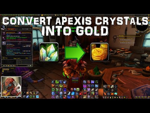 WoW 6.2.4 Gold Guide - Convert Apexis Crystals Into Gold!