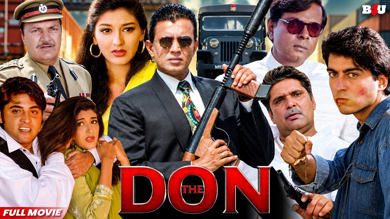 The Don (1995) Superhit Hindi Action Thriller Movie - Full HD - Mithun Chakraborty - Sonali Bendre