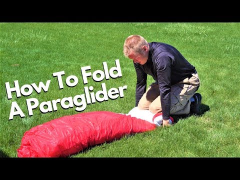 How To Fold A Paraglider By Paramotor Master Dell Schanze
