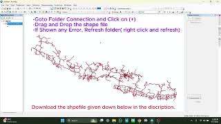 FOLDER CONNECTION I Step by Step Process For Beginners I Arc Map Tutorial