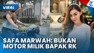 SAFA MARWAH PAMER NAIK MOGE! Singgung Sosok Ridwan Kamil: Jelas Bukan Motor Punya Bapak