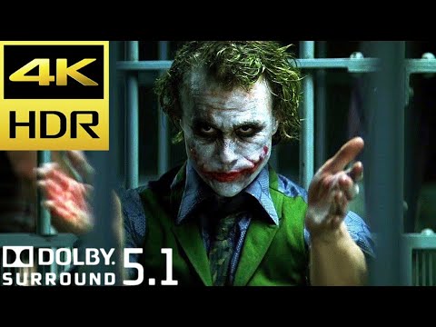 Joker Clapping Scene | The Dark Knight (2008) Movie Clip 4K HDR