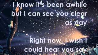 The Script - If You Could See Me Now (Lyric Video)