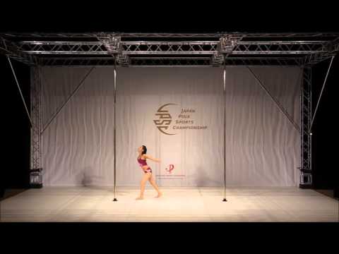 Ryoko Ibaraki-Elite Master+40-全日本ポール・スポーツ選手権大会2016