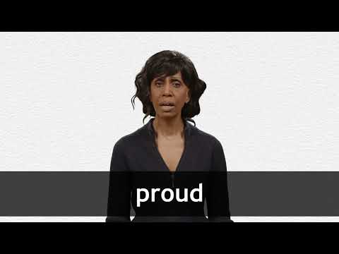 PROUD definition and meaning Collins English Dictionary