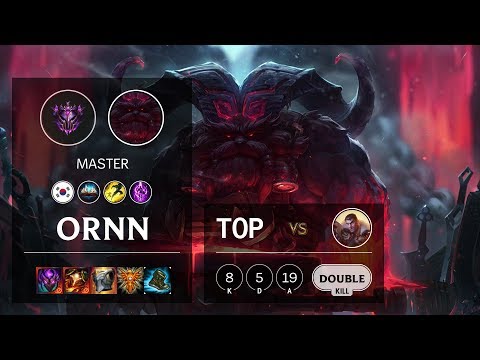 Ornn Top vs Jayce - KR Master Patch 10.7