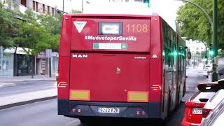 TUSSAM 1103, y 1108 | Enramadilla - Buhaira | C2 Circular Exterior