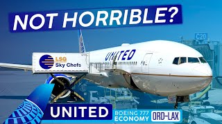 *ALMOST* Pleasant! · UNITED AIRLINES Economy Class 777 🇺🇸 Chicago to Los Angeles《 The US Series 》