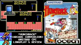 [AMSTRAD CPC] Hunchback - Longplay & Review