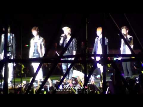 130330 EXO - OPEN ARM @ super joint concert